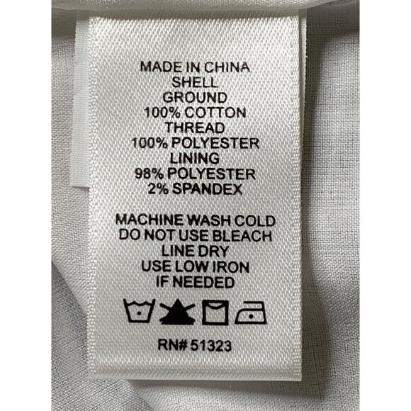 CeCe Indigo Sky Off-The-Shoulder Embroider Dress Mini Size 2 NWT - Picture 5 of 10